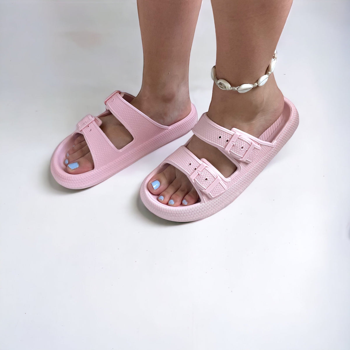 Cloud Sandals™ Pink – BritSlides